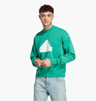Свитшот мужской Adidas Future Icons Badge Of Sport Crew Sweatshirt Turquoise IC3744