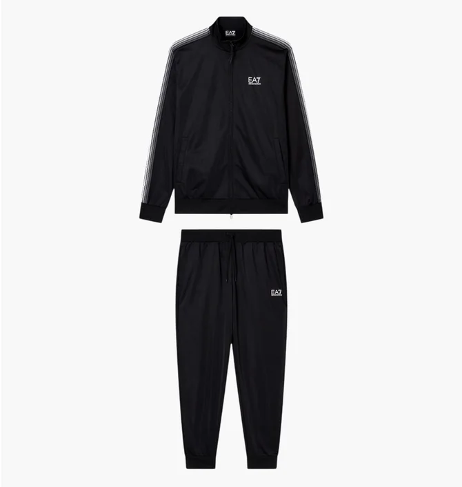 Спортивный костюм мужской EA7 Asv 7 Lines Black 7M000970-AF12449-UC001
