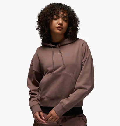Худи женское Air Jordan X Paris Saint-Germain Fleece Hoodie Brown DN3346-291