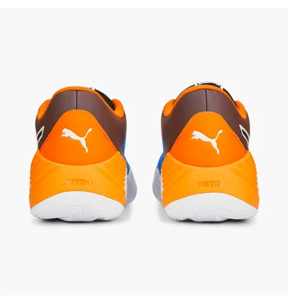 Кроссовки унисекс Puma Fusion Nitro Team Basketball Shoes Multi 377035-08