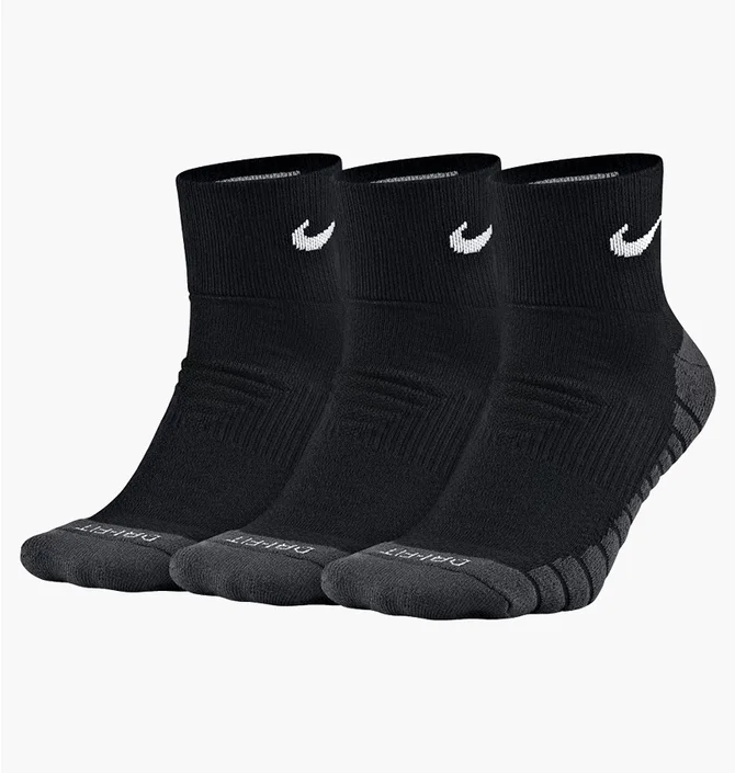 Шкарпетки унісекс Nike U Everyday Max Cush Ankle (3 пари) Black SX5549-010