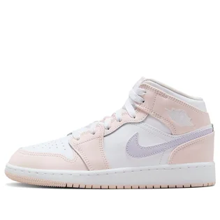 Кроссовки детские Air Jordan 1 Mid Gs White/Peach FD8780-601