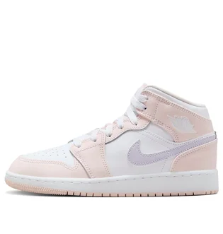 Кроссовки детские Air Jordan 1 Mid Gs White/Peach FD8780-601