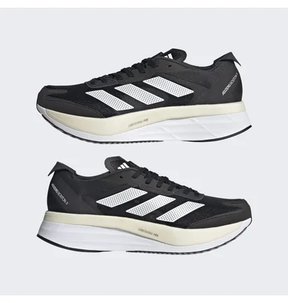 Кросівки чоловічі Adidas Adizero Boston 11 Running Shoes Black Gx6651