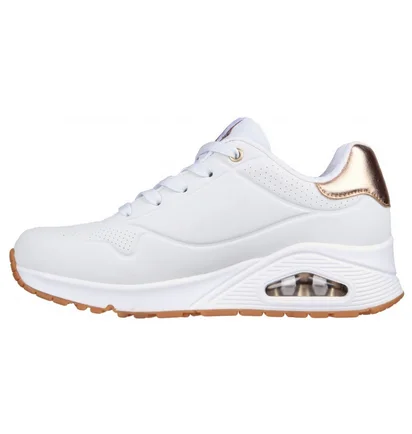 Кроссовки женские Skechers Uno - Golden Air White 177094-WHT