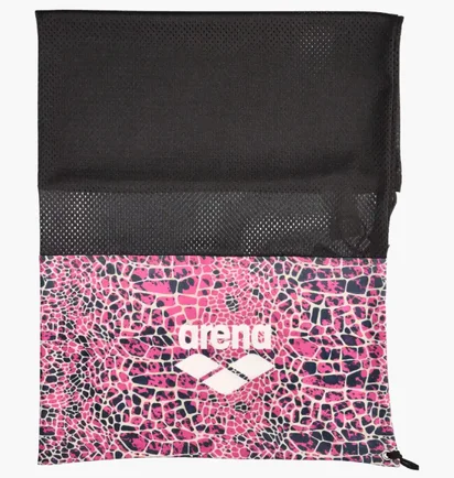 Сумка унисекс Arena Snakeskin Black/Pink 012114-590