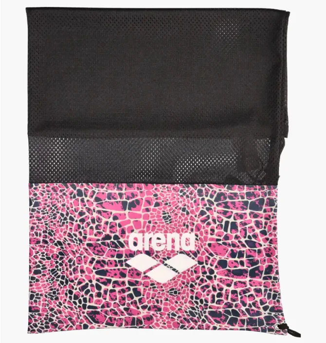 Сумка унисекс Arena Snakeskin Black/Pink 012114-590