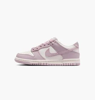 Кроссовки детские Nike Dunk Low Gs White/Violet FB9109-122
