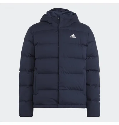 Куртка чоловіча Adidas Helionic Hooded Down Jacket Blue Hg8750