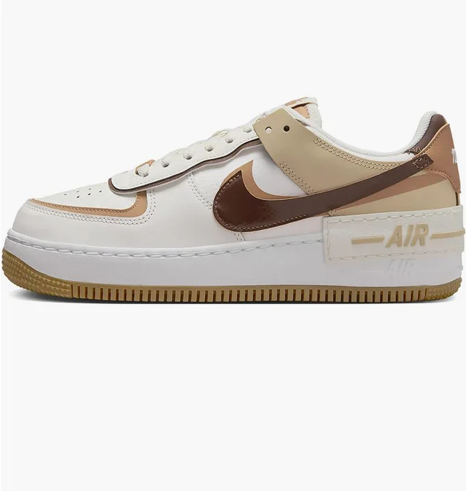 Кроссовки женские Nike Air Force 1 Shadow White/Beige DZ1847-106