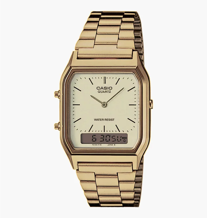 Годинник чоловічий Casio Vintage Edgy Q AQ-230GA-9D