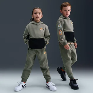 Спортивний костюм дитячий Nike Fleece Pullover Set Olive 86N496-E1S
