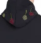Худи унисекс Carne Bollente Laid Back Hoodie Black SS23H0104-BLACK