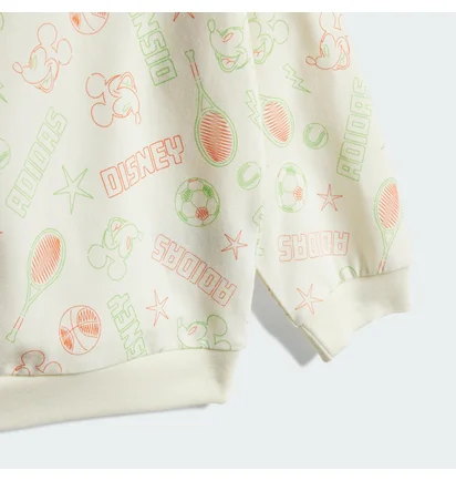 Спортивный костюм детский Adidas Disney Mickey Mouse Beige/Green JL9170
