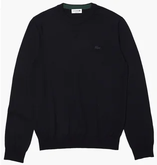 Свитшот мужской Lacoste Wool Crewneck Pullover Blue AH1969166