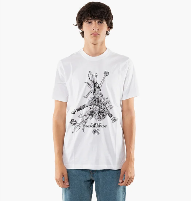 Футболка мужская Air Jordan Sprt Jm Ss Tee White FZ1928-100