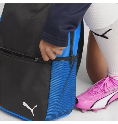 Рюкзак унисекс Puma Teamgoal Backpack Core 17L Black/Blue 090238-02