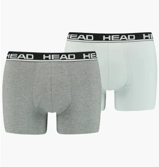 Трусы мужские HEAD Basic Boxer Grey (2 шт) 701202741-012