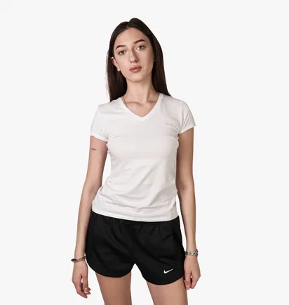 Футболка женская Lacoste T-Shirt White TF221414B