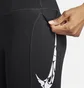 Легінси жіночі Nike Fast Mid-Rise 7/8 Running Leggings With Pockets Black FN3268-010