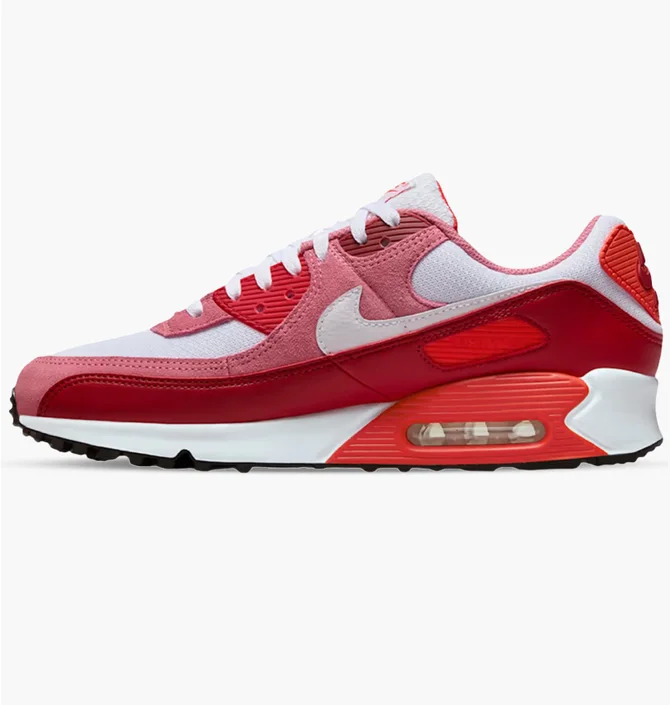 Кросівки чоловічі Nike Air Max 90 White/Red DM0029-600