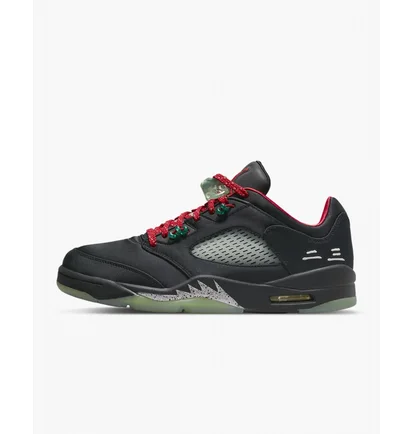 Кросівки чоловічі Air Jordan 5 Retro Low Sp Black Dm4640-036