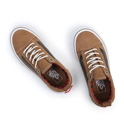 Кеды мужские Vans Old Skool Mte-1 Plaid Brown VN0A5FBOY491