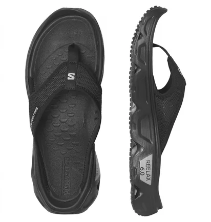 Тапочки мужские Salomon Japonki Reelax Break 6.0 Black L47110800