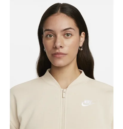 Кофта женская Nike Sportswear Club Fleece Beige FB7278-126