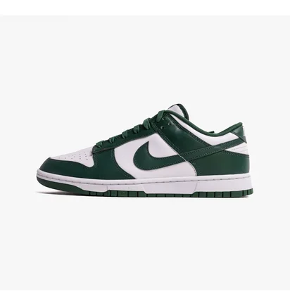 Кроссовки мужские Nike Dunk Low White/Green DD1391-101