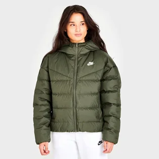 Куртка женская Nike Sportswear Storm-Fit Windrunner Down Hooded Jacket Green Dq5903-222