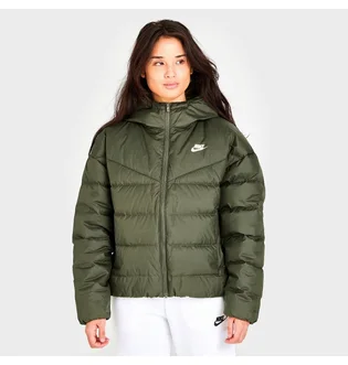Куртка женская Nike Sportswear Storm-Fit Windrunner Down Hooded Jacket Green Dq5903-222