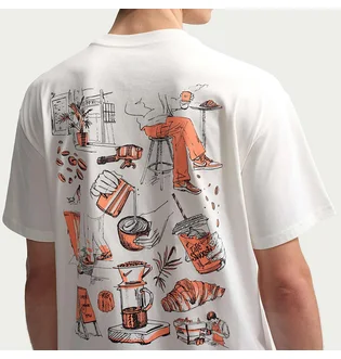 Футболка чоловіча Nike Sportswear Café Swoosh T-Shirt White II3691-133