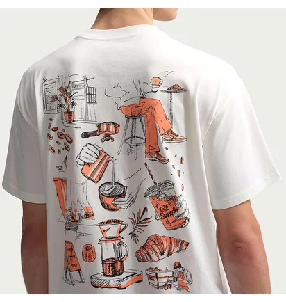Футболка чоловіча Nike Sportswear Café Swoosh T-Shirt White II3691-133