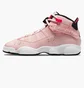 Кросівки дитячі Air Jordan 6 Rings (Gs) Pink 323419-602