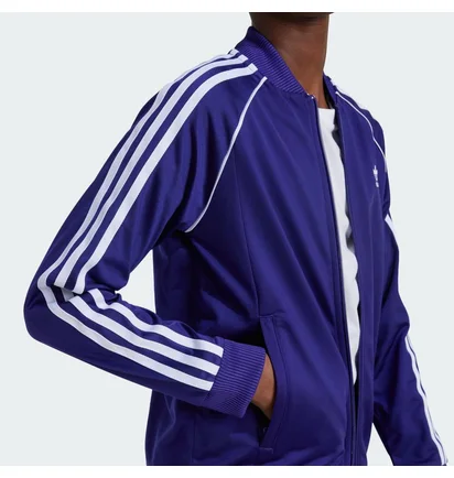 Олимпийка детская Adidas Adicolor Sst Track Top Kids Blue IY7453