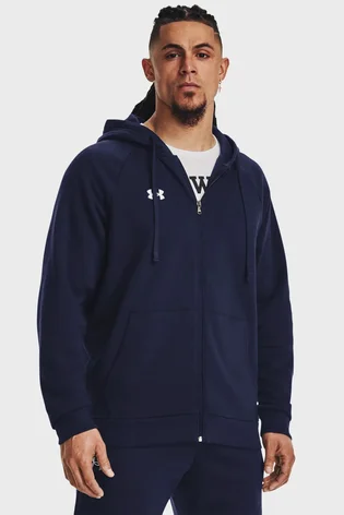 Толстовка чоловіча Under Armour Rival Fleece Fz Blue 1379767-410