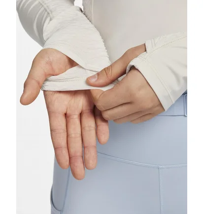Лонгслів жіночий Nike Dri-Fit Trail Beige FN4706-104