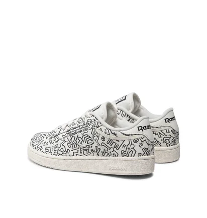 Кросівки чоловічі Reebok Club C Keith Haring White GZ1458