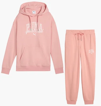Спортивный костюм женский Puma Class Relaxed Peach 685034-18__685037-18