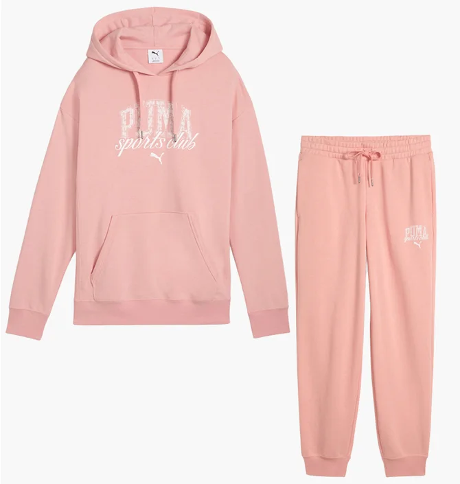 Спортивный костюм женский Puma Class Relaxed Peach 685034-18__685037-18