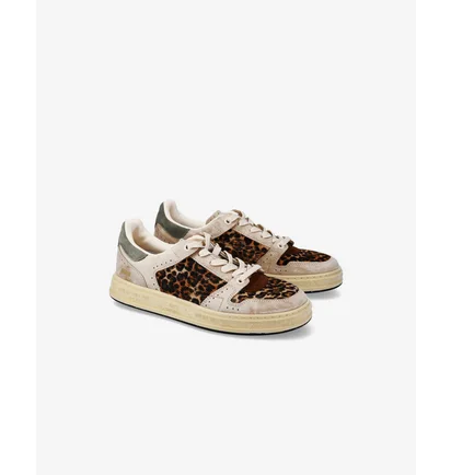 Кросівки жіночі Premiata Quinn Var.7647 Beige/Brown QUINND-7647