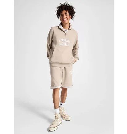 Кофта чоловіча Converse Classic Sport Quarter Zip Papyrus Beige 10026710-251