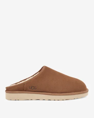 Тапочки мужские UGG Classic Slip-On Brown 1129290-CHE