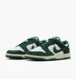 Кроссовки женские Nike Dunk Low White/Green IB4417-100