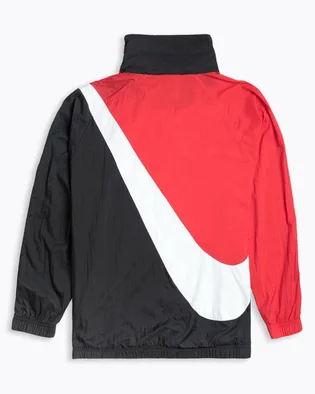 Куртка жіноча Nike Swoosh Jacket Red/Black BV3685-010