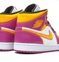 Кроссовки мужские Air Jordan 1 Mid White/Violet DC0350-100