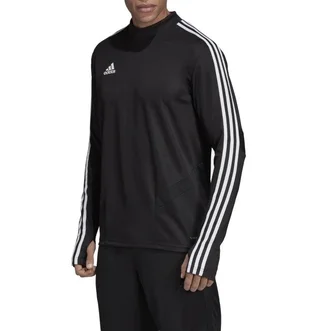 Лонгслив мужской Adidas Long-Sleeve T-Shirt Tiro19 Tr Top Black DJ2592
