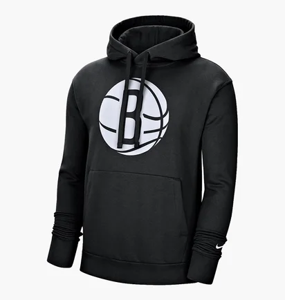 Худи мужское Nike Brooklyn Nets Essential Nba Black CN1187-010