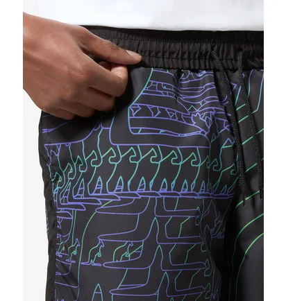 Шорты мужские AUSTRALIAN Flowing Smash Short Black HCUSH0014-003